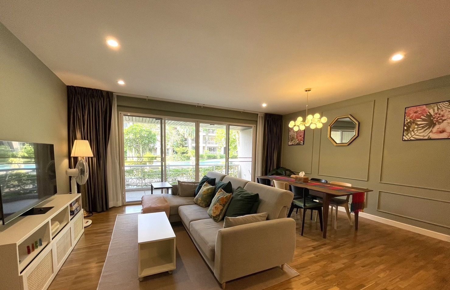 2 Bedroom Condo for rent at Baan Sansaran Condo — photo 2
