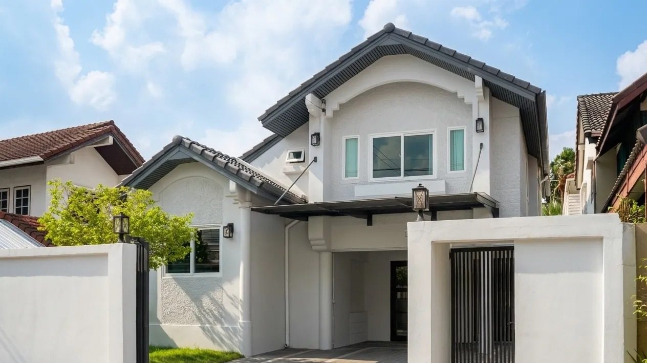 For sale/rent: Newly renovated 2-story detached house near Central Pakkret.