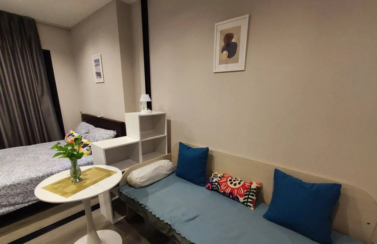 Studio Condo for rent at The Politan Rive — photo 1
