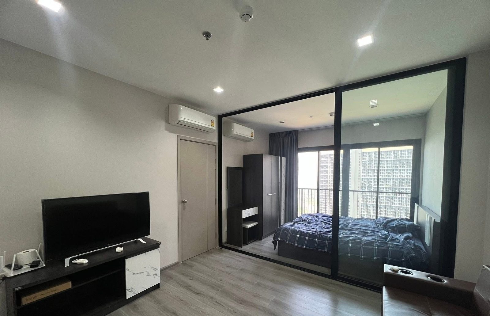 Studio Condo for rent at The Politan Rive — photo 1