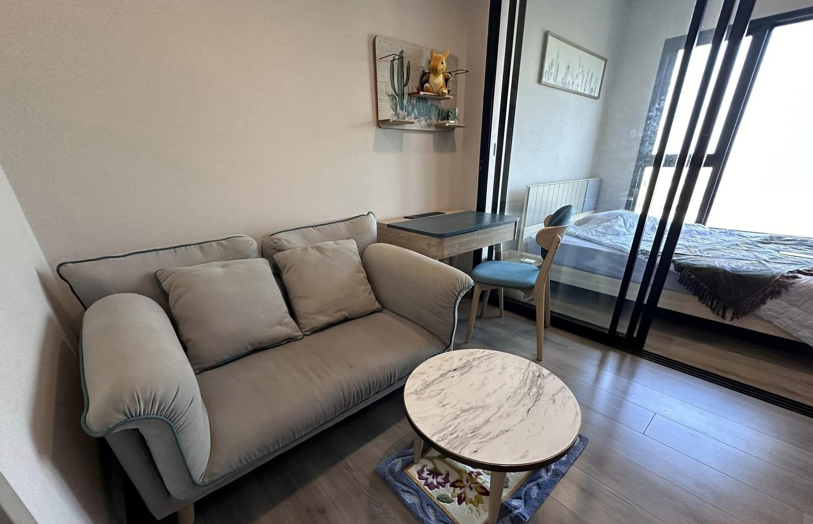 1 Bedroom Condo for rent at The Politan Rive — photo 1