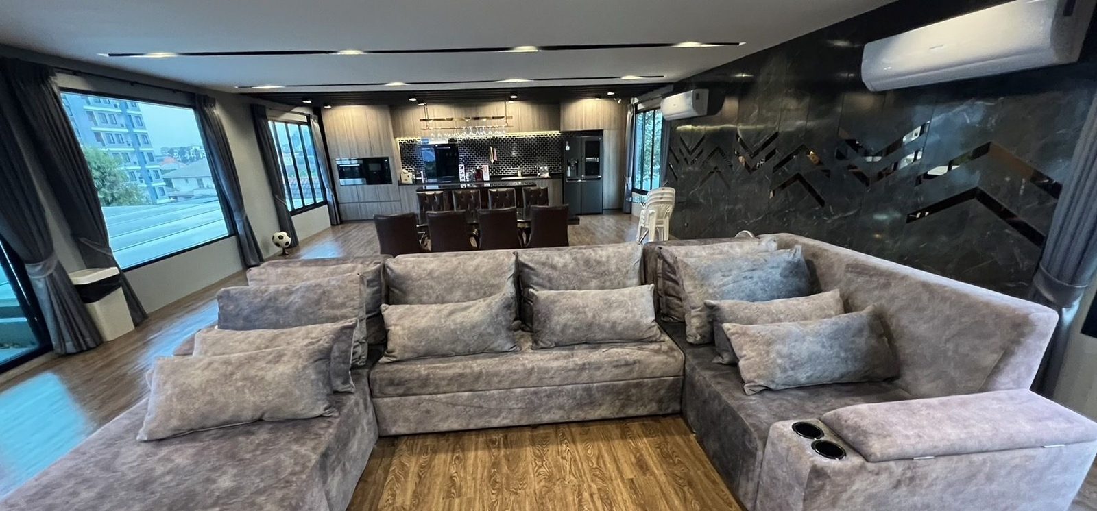 Modern 3-storey detached house for sale with Build in+ Furniture