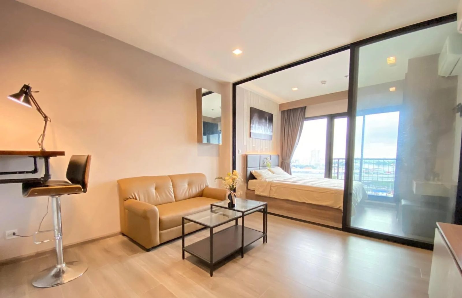 1 Bedroom Condo for rent at The Politan Rive — photo 2