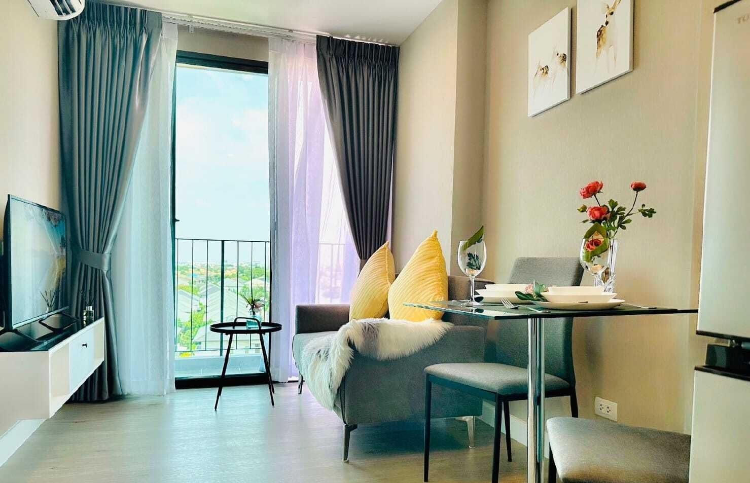 1 Bedroom Condo for rent at Metro Luxe Riverfront Rattanathibet — photo 2