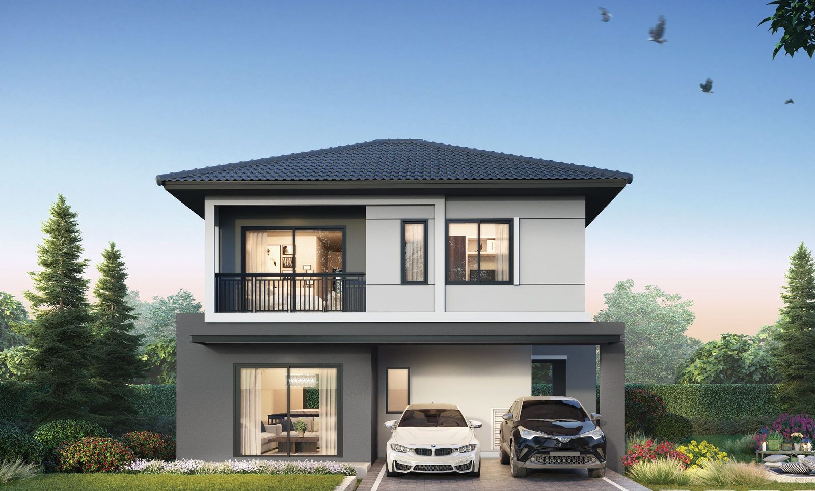 3 Bedroom House for sale at Britania Home Bangna KM.17 — photo 2