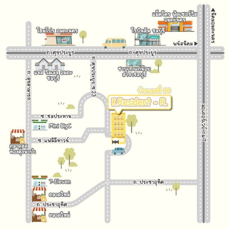 1 Bed Condo · Mueang Chon Buri, chon_buri — photo 2