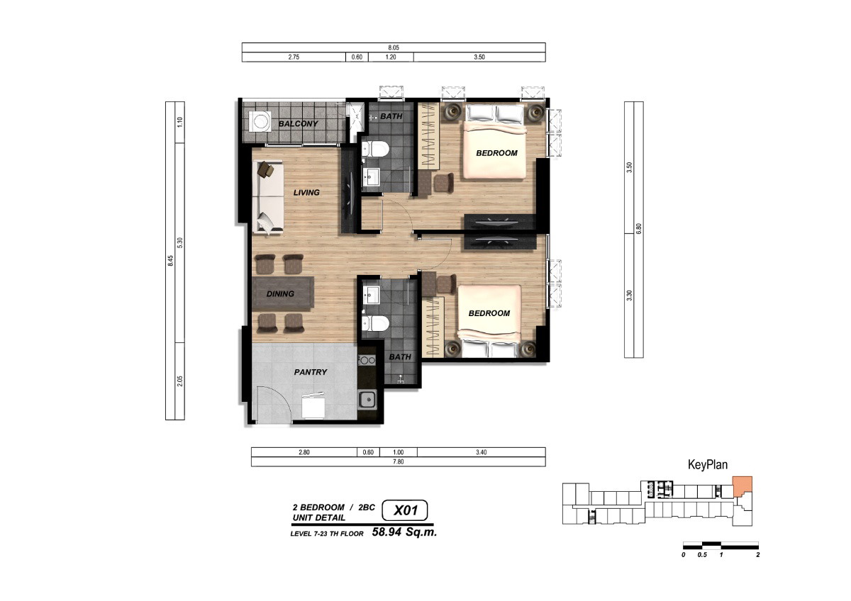 1 Bed Condo · bangkok — photo 3
