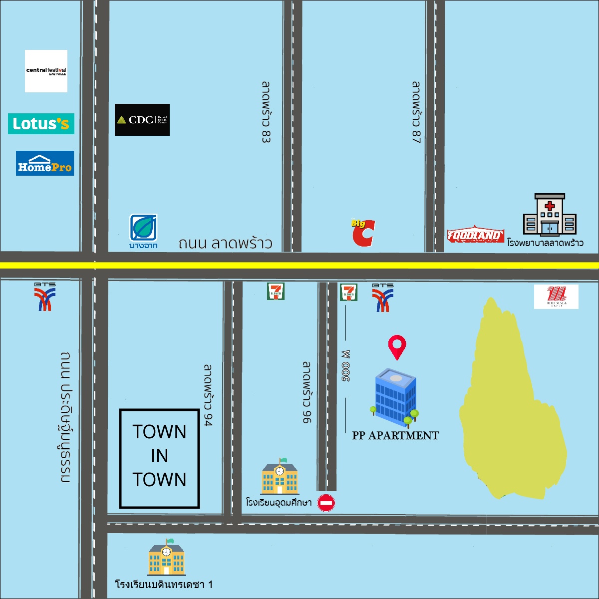 1 Bed Condo · Lat Phrao, bangkok — photo 1