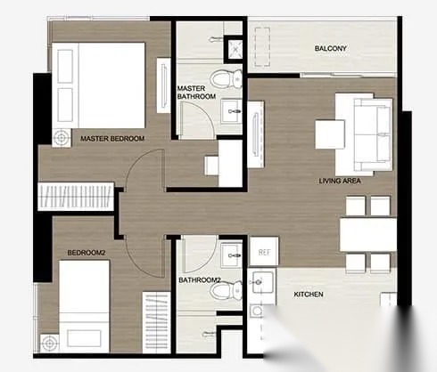 2 Bedroom Condo for sale at The Base Park West Sukhumvit 77 — photo 5