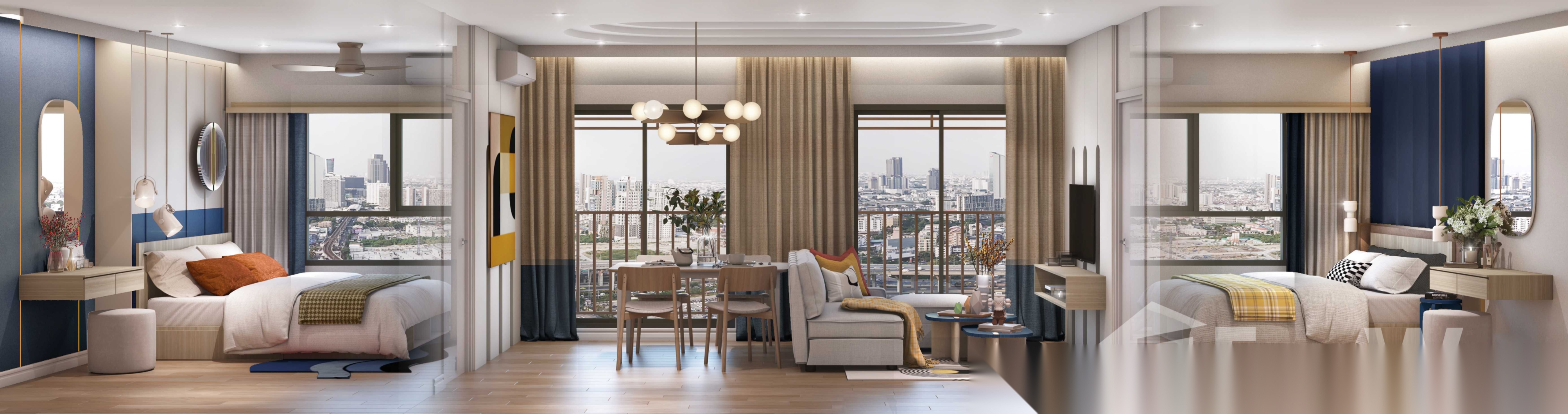 3 Bedroom Condo for sale at Escent Bangna — photo 2