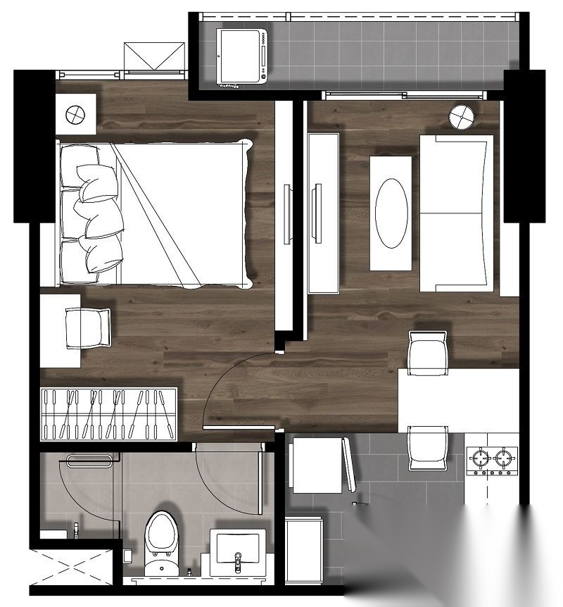 1 Bedroom Condo for sale at C Ekkamai — photo 4