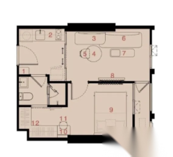 1 Bedroom Condo for sale at Reference Ekkamai — photo 4