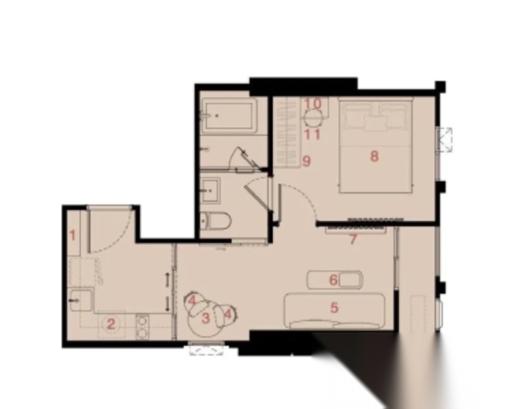 1 Bedroom Condo for sale at Reference Ekkamai — photo 5