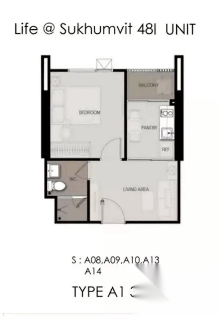 1 Bedroom Condo for sale at Life Sukhumvit 48 — photo 5
