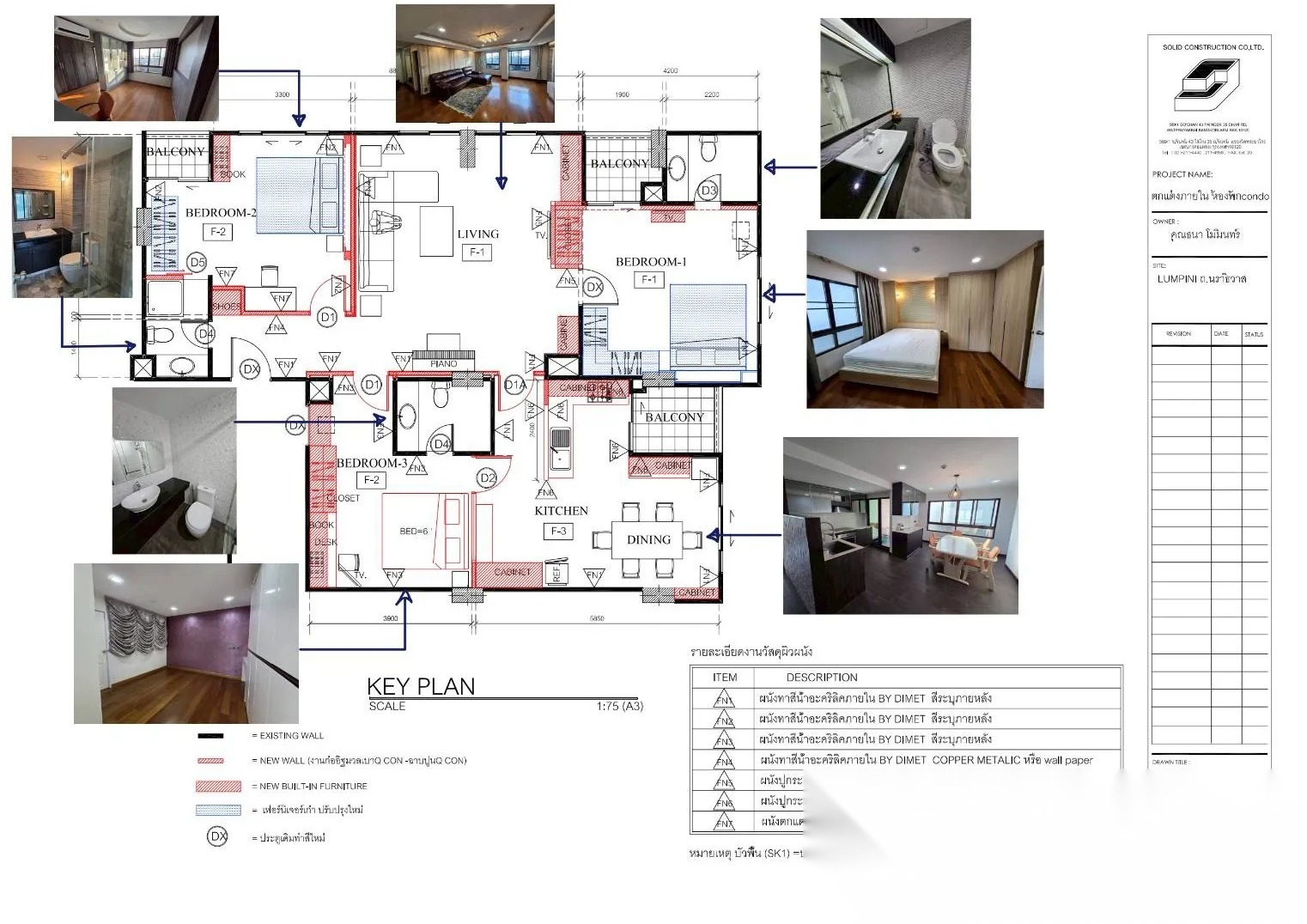 3 Bedroom Penthouse for sale at Lumpini Place Narathiwasratchanakarin — photo 1
