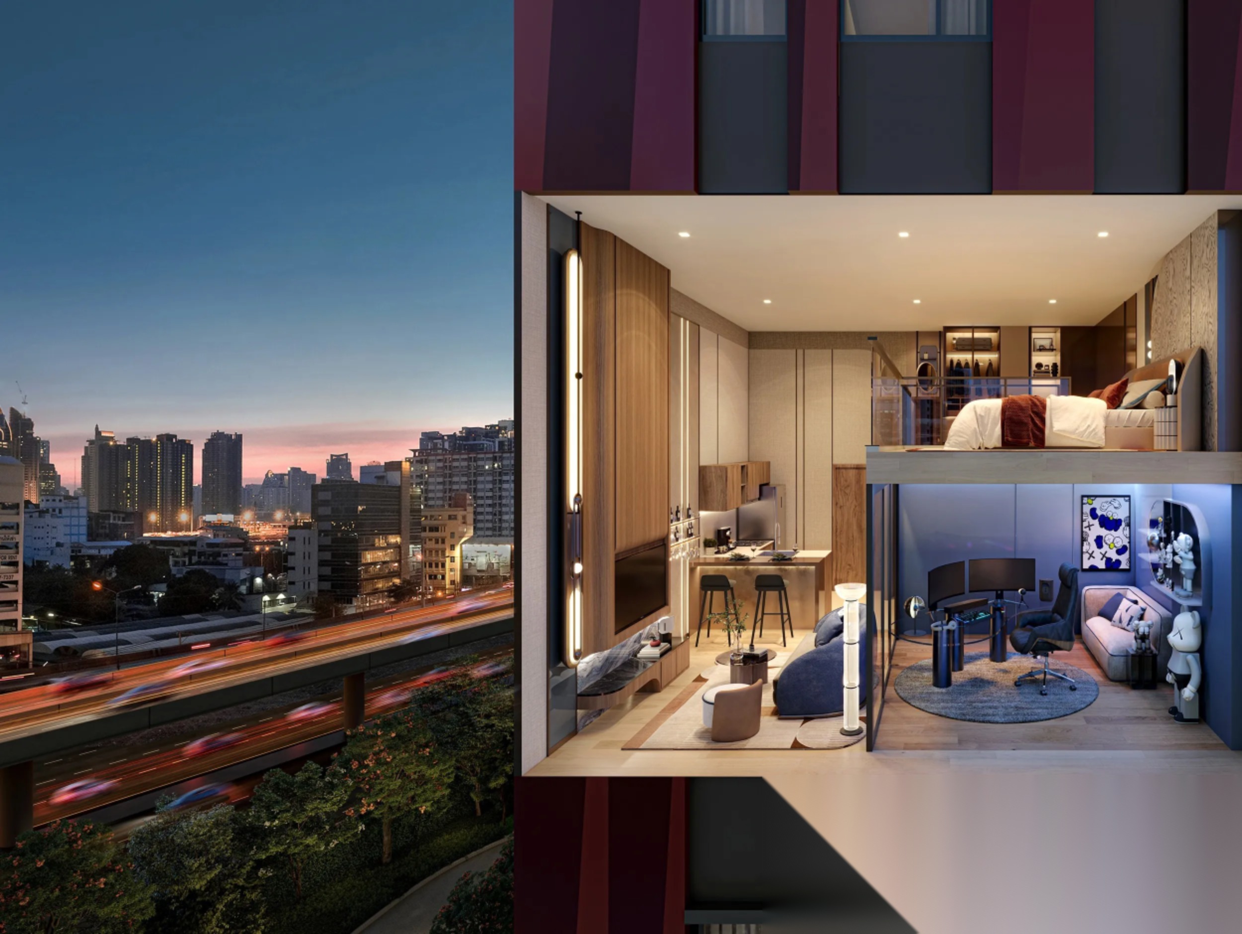 2 Bedroom Condo for sale at The Base Urban Rama9 — photo 5