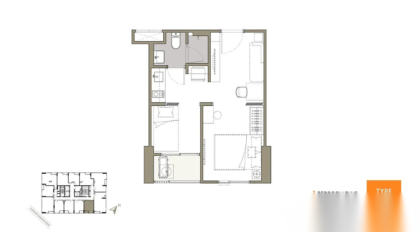 1 Bedroom Condo for sale at Maru Chula — photo 4